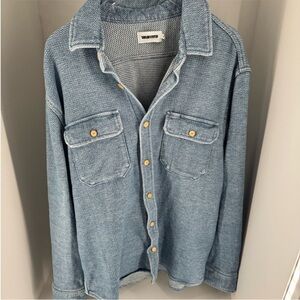 Taylor Stitch Blue Lightweight Shirt Jacket
Men's 42